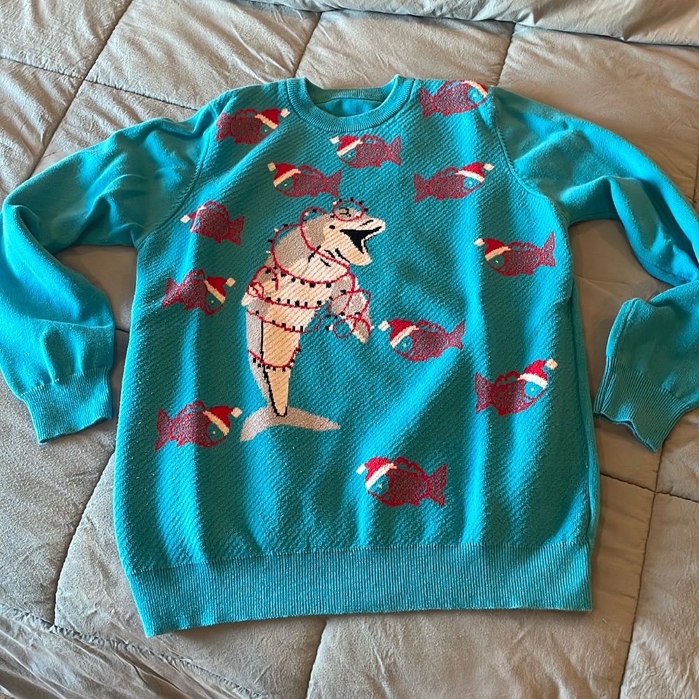 Dolphin Christmas Sweater
